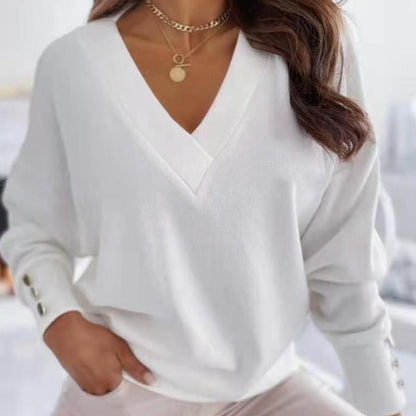 Bella - Elegance Meets Comfort, The V-neck Sweater To Fall In Love With