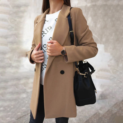 Charlotte - Long Winter Coat That Combines Warmth and Style - Women Winter Jacket