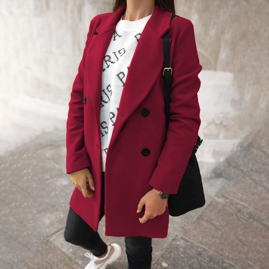 Charlotte - Long Winter Coat That Combines Warmth and Style - Women Winter Jacket