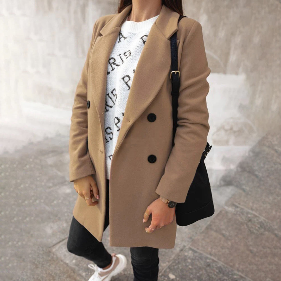 Charlotte - Long Winter Coat That Combines Warmth and Style - Women Winter Jacket