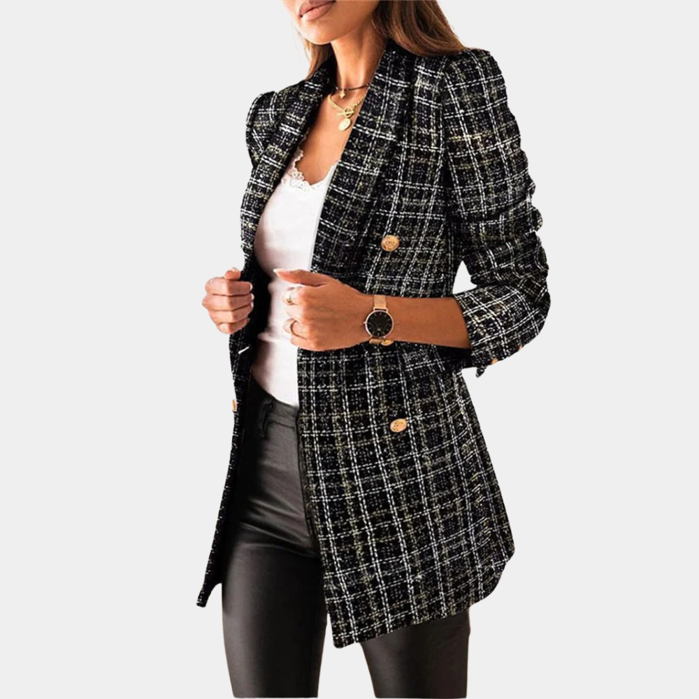 Dulce - Long Fitted Blazer - Black / S - Women Winter Blazer