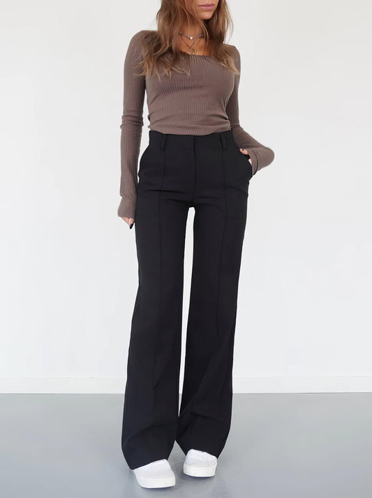 Ella - Wide Trousers To Make You Look Even More Fashionable