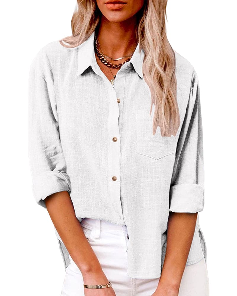 Hilda - Long Sleeve Blouse - Blouses & Shirts