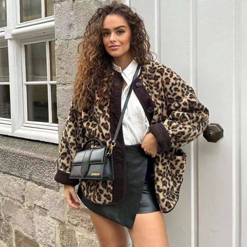 Isabella - Make A Fashion Statement With This Leopard Jacket