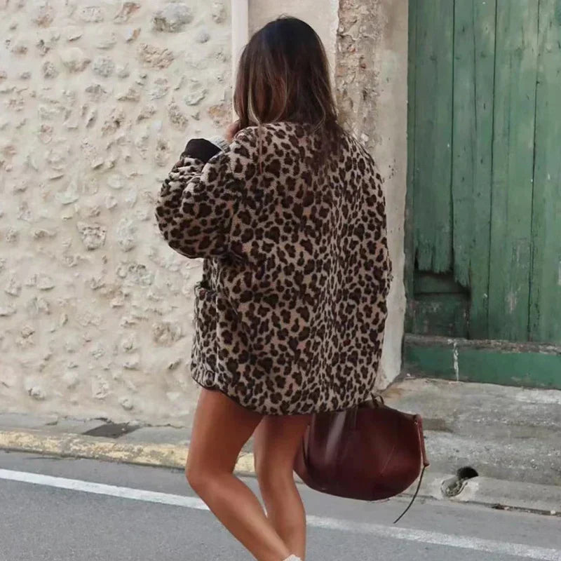 Isabella - Make A Fashion Statement With This Leopard Jacket