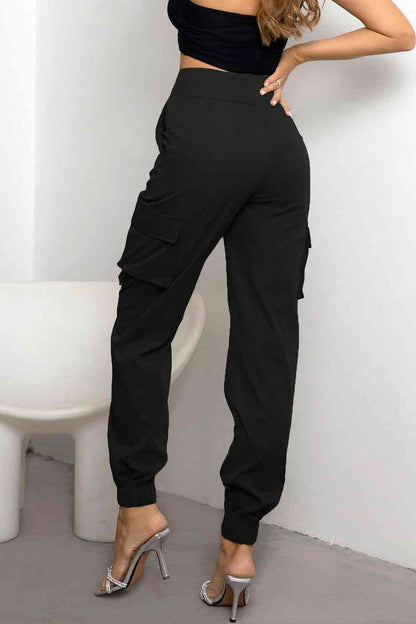 Jane - Stylish Autumn Casual High-Waisted Cargo Trousers