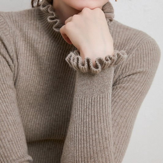 Keira - Cashmere Turtleneck For Timeless Luxury