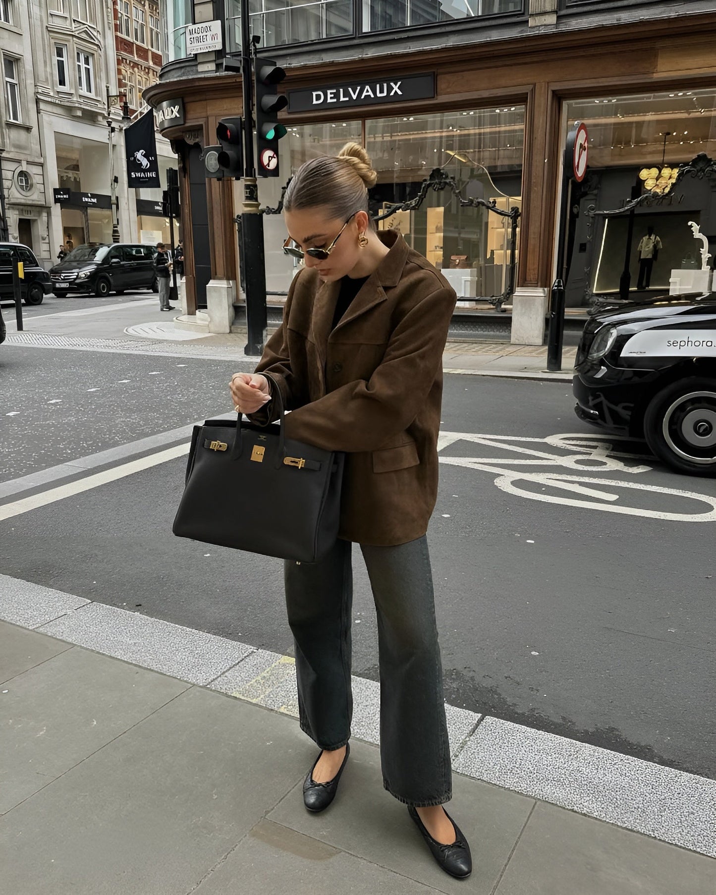 Lucy - Brown Suède Blazer Is The Perfect Attachment To Your Wardrobe