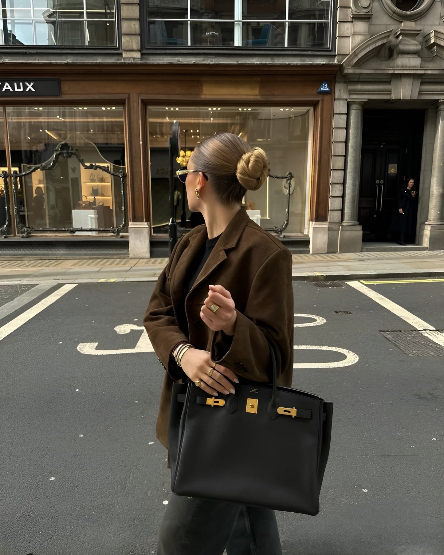 Lucy - Brown Suède Blazer Is The Perfect Attachment To Your Wardrobe