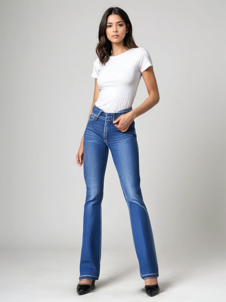 Lucy - Elegance Flared Jeans