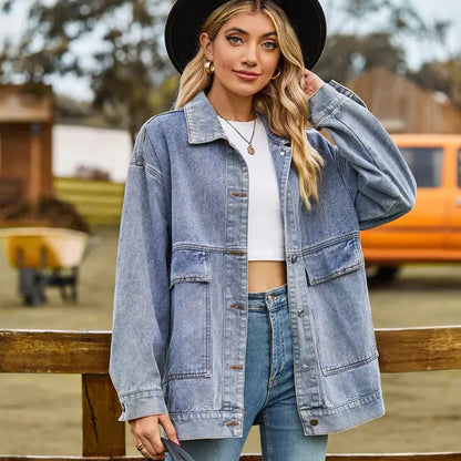 Nicola - Denim Casual Jacket