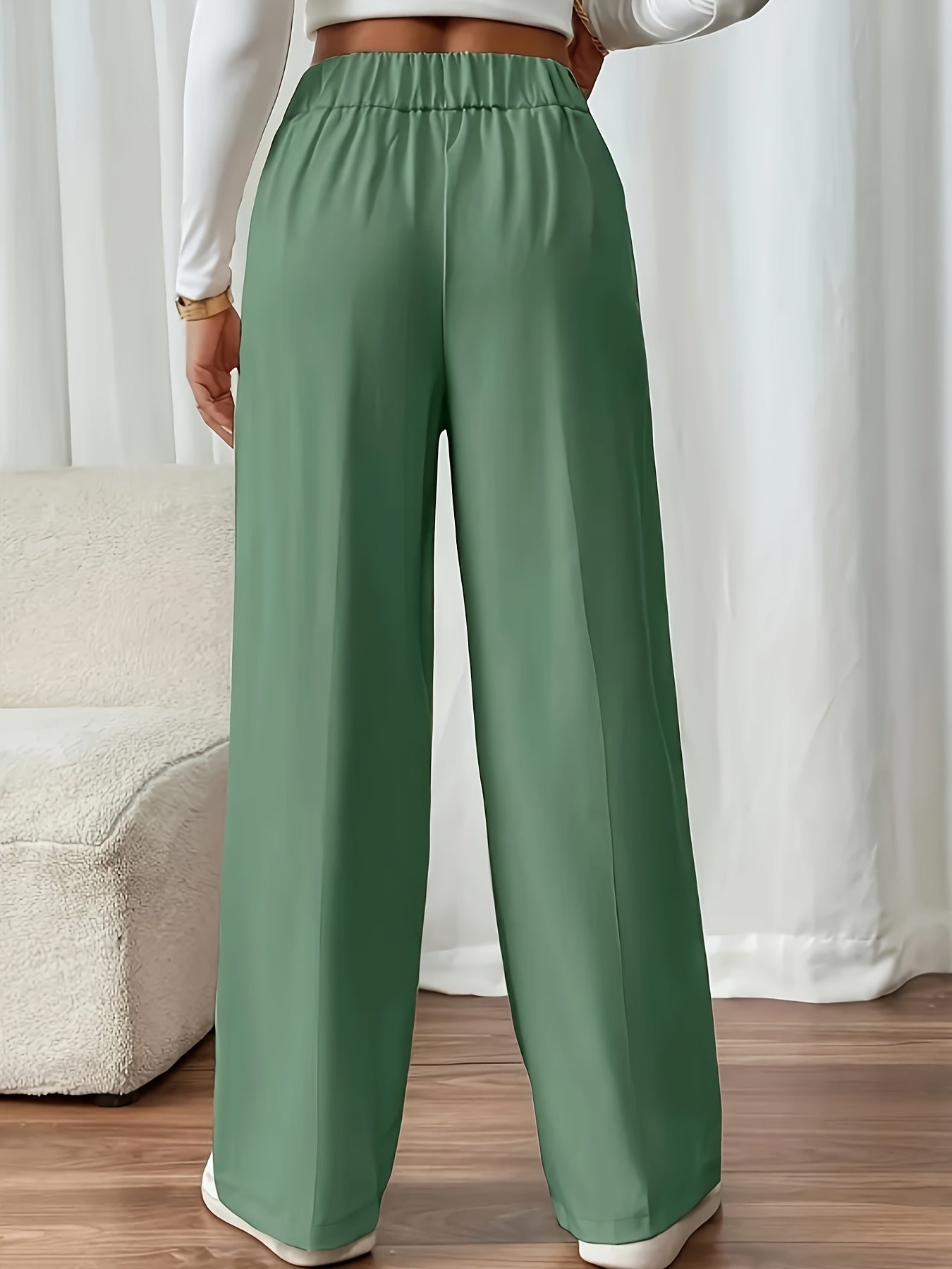 Poppy - Comfortable Chic Trouser with Buttons