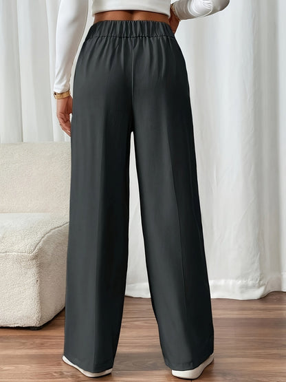 Poppy - Comfortable Chic Trouser with Buttons