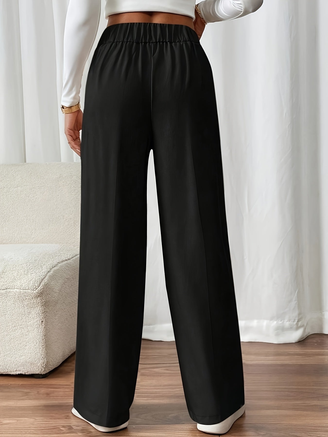 Poppy - Comfortable Chic Trouser with Buttons