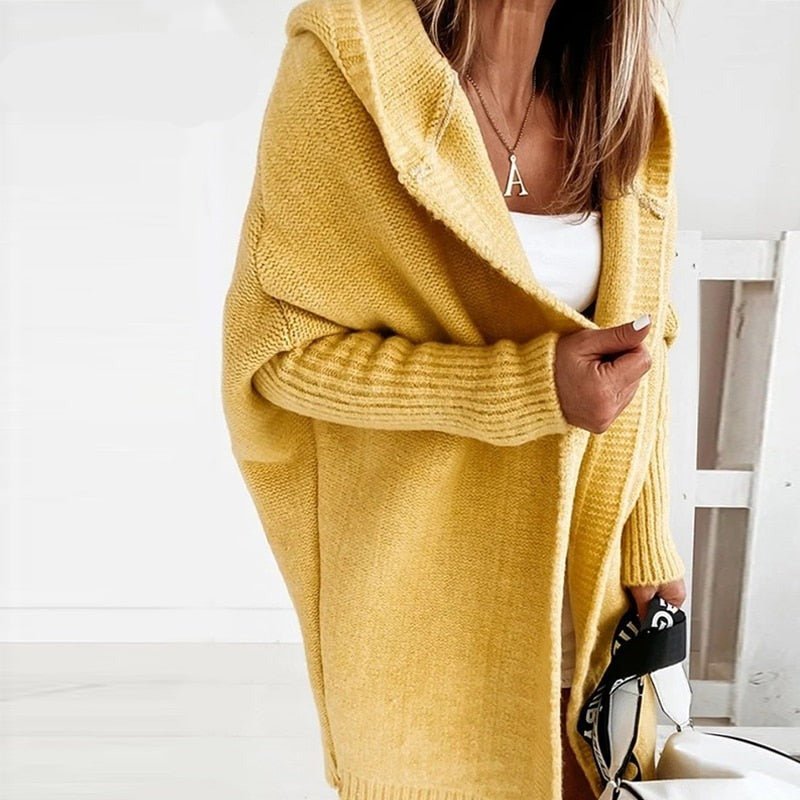 Sandra - Stylish And Cosy Cardigan For Maximum Comfort - Yellow / S