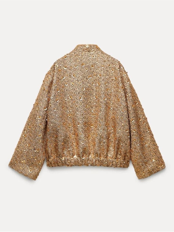 Zora - Golden Nights with This Sequin Jacket